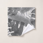 ルアナウォーターカラートロピカルニュートラルフローラ バスタオルセット (ウォッシュタオル)