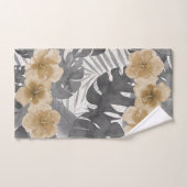 ルアナウォーターカラートロピカルニュートラルフローラ バスタオルセット (ハンドタオル)