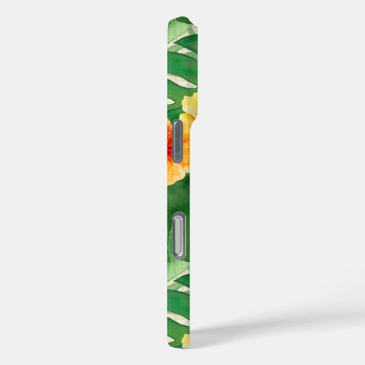ルアナウォーターカラートロピカルビビビビッドフローラ Case-Mate iPhoneケース (裏面 / 右)