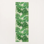 ルアナ水彩熱帯鮮やかなフローラリバーシブル ヨガマット (裏面)