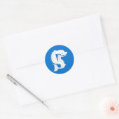 ルアンタランポスペースバッジのバーロニー ラウンドシール (封筒)