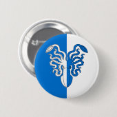 ルアンタランポスペースバッジのバーロニー 缶バッジ (正面&裏面)