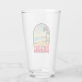 ルアンダアンゴラトラベルアートヴィンテージ タンブラーグラス (裏面)