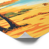 ルアンダアンゴラトラベルアートヴィンテージ ポスター (角)