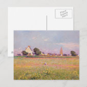 ルアン近郊の村 ポストカード (正面/裏面)