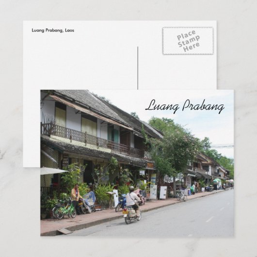 ルアン通り ポストカード (正面/裏面)