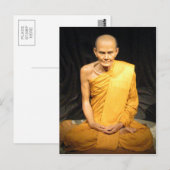 ルアン・プー・ムン・ブリダット…僧 ポストカード (正面/裏面)