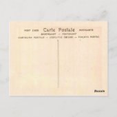 ルアヴルオテルドゥヴィルタウンホールレプリカ1905 ポストカード (裏面)