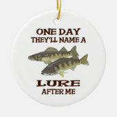 ルアーに名前を付ける セラミックオーナメント (正面)