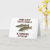 『ルアーに私の後を追う』 カード (黄色い花)