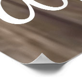 ルアーまたはレース性別が歓迎のサインを明らかにする ポスター (角)