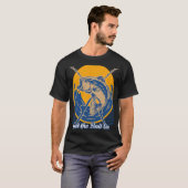 ルアーをゲットだぜ フィッシング 狩猟 釣り人 ハンター F Tシャツ (正面フル)