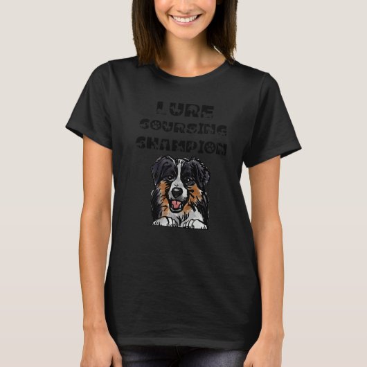 ルアーコーシングチャンピオンドッグウォーター色 Tシャツ (正面)