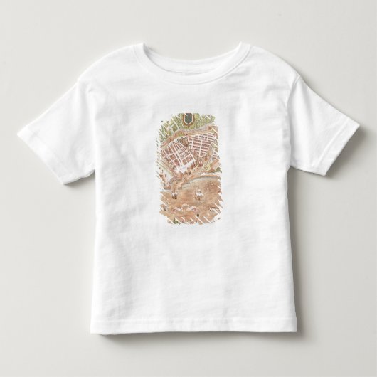 ルアーブルの計画のFascimile トドラーTシャツ (正面)