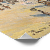 ルアーブル港 |沿岸の風景 ポスター (角)