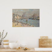 ルアーブル港 |沿岸の風景 ポスター (キッチン)