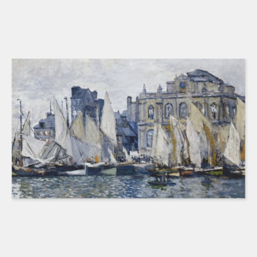 ルアーブル美術館 長方形シール (正面)