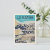 ルアーブルFranceルヴォルカンコンサートホールニーマイヤー ポストカード (スタンド正面)