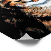 ルイおもしろいワーイン、ネコと子猫 ポスター (角)