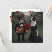 ルイとルナがバレンタインデーの幸せを願っています1 カード (正面/裏面インサイチュ)