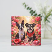 ルイとルナがバレンタインデーの幸せを願っています 8 カード (スタンド正面)