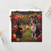 ルイとルナより、あなたに特別な日を カード (正面/裏面インサイチュ)