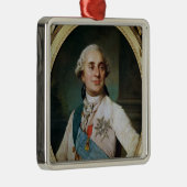 ルイのポートレートの円形浮彫りXVI 1775年 メタルオーナメント (右)