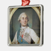 ルイのポートレートの円形浮彫りXVI 1775年 メタルオーナメント (左)