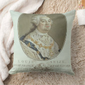 ルイのポートレート「ポートレートdeからのXVI (1754-93年) クッション (ブランケット)