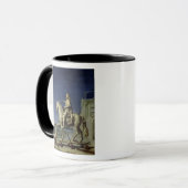 ルイの乗馬の彫像の輸送 マグカップ (正面左)