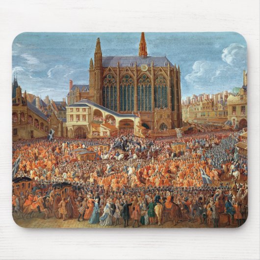 ルイの出発XVからの マウスパッド (正面)