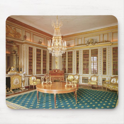ルイの図書館は1781年にXVI飾りました マウスパッド (正面)
