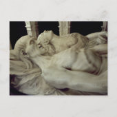 ルイの彫像ブリッタニーのXIIそしてアン ポストカード (正面)