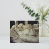 ルイの彫像ブリッタニーのXIIそしてアン ポストカード (スタンド正面)