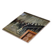 ルイの披露宴ホテルde Ville bのXVI タイル (側面)