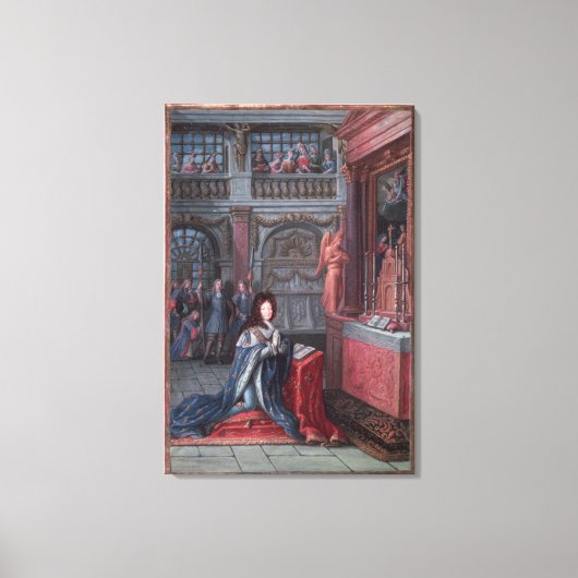 ルイの時間の最前線 キャンバスプリント (正面)