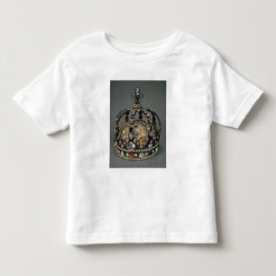 ルイの王冠XV 1722年(金めっきされた銀、replac トドラーTシャツ