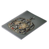 ルイの王冠XV 1722年(金めっきされた銀、replac ノートブック (左側)