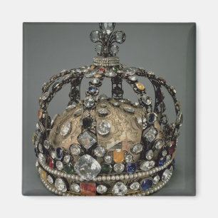 ルイの王冠XV 1722年(金めっきされた銀、replac マグネット