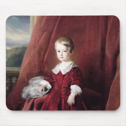 ルイのd'Orleansのポートレート、1845年 マウスパッド (正面)