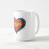 ルイを愛して コーヒーマグカップ (正面右)