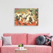 ルイウェインメリークリスマス キャンバスプリント (インサイチュ (リビング))