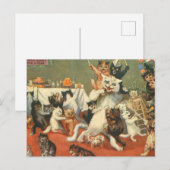 ルイウェインメリークリスマス ポストカード (正面/裏面)