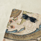 ルイエレガントス15世フローラペイズリー ビーチタオル (インサイチュ)