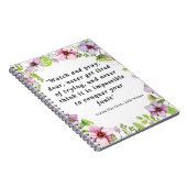 ルイサメイアルコットリトルウィメンズ引用文 ノートブック (右側)