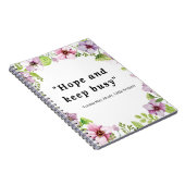 ルイサメイアルコットリトルウィメン引用文 ノートブック (右側)