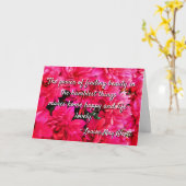 ルイサメイアルコット引用文ハンブル美しいカード カード (黄色い花)