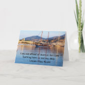 ルイサメイアルコット感動的引用文 カード (正面)