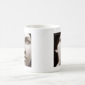 ルイサ・メイ学・アルコット「帆へ」の贈り物 コーヒーマグカップ (中央)