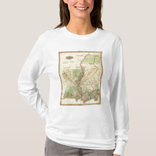 ルイジアナおよびミシシッピー Tシャツ